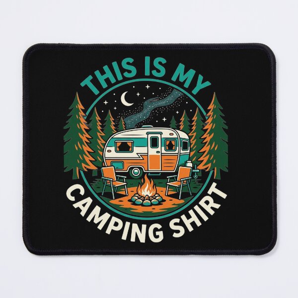 Item preview, Funny Camper Hiking Nature This is My Camping Shirt designed and sold by clothesy7.