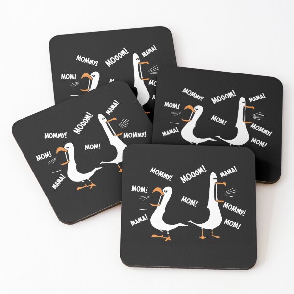 Item preview, Mine Mine Mine Seagulls - Funny Retro Meme Cartoon-Mom Mom Mom Seagulls - Funny Tired Motherhood Meme designed and sold by Krasnovaovaova.