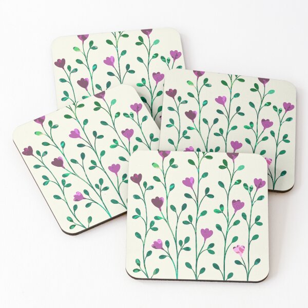 Item preview, Heart Floral Stencil Pouring Art designed and sold by GAP90.