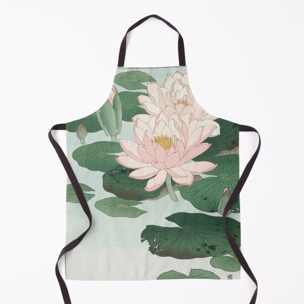 Item preview, Water Lily by Ohara Koson – Japanese Woodblock Print, Vintage Floral Shin-Hanga Poster designed and sold by artofuniverse.