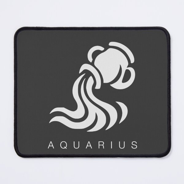 Item preview, AQUARIUS zodiac sign t-shirt designed and sold by CMYKStudio.
