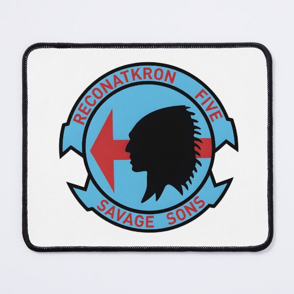 Item preview, United States Navy RVAH-5 "Savage Sons" Reconnaissance Attack Squadron Patch designed and sold by CharlieDesings.