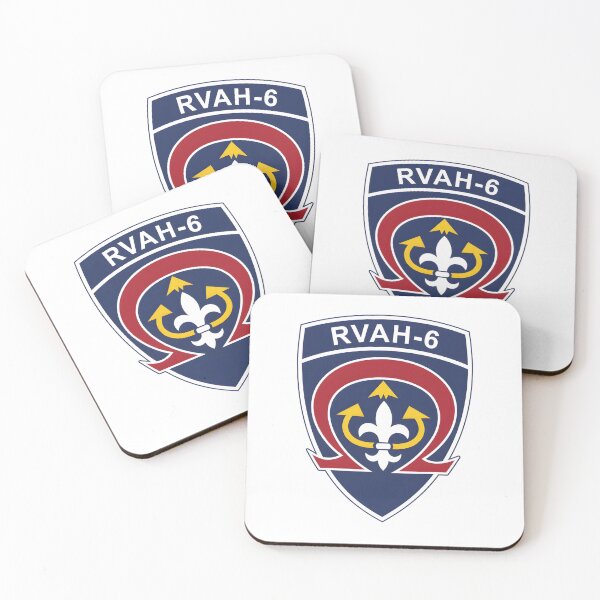 Item preview, United States Navy RVAH-6 "Fleurs" Reconnaissance Attack Squadron Patch designed and sold by CharlieDesings.