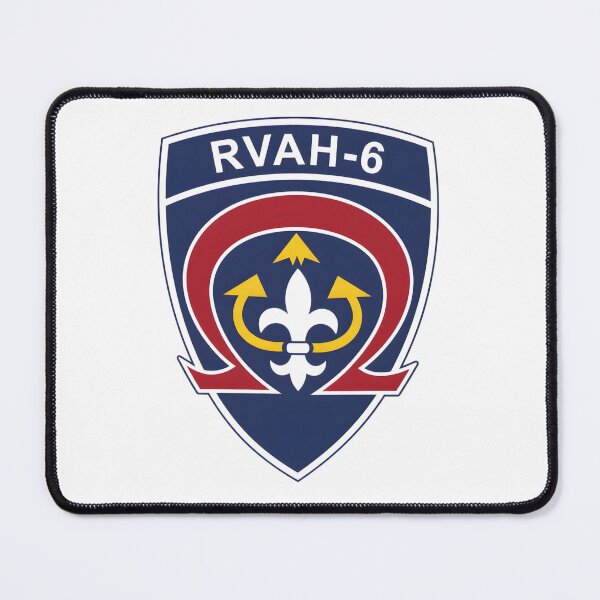 Item preview, United States Navy RVAH-6 "Fleurs" Reconnaissance Attack Squadron Patch designed and sold by CharlieDesings.