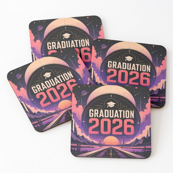 Item preview, Graduation 2026 Vaporwave Space Design designed and sold by KnitOfShadoF.