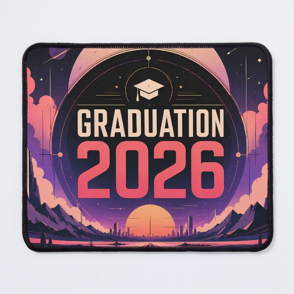 Item preview, Graduation 2026 Vaporwave Space Design designed and sold by KnitOfShadoF.