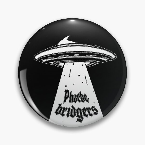 Item preview, PHOEBE BRIDGERS UFO Black and White designed and sold by EigengrauART.