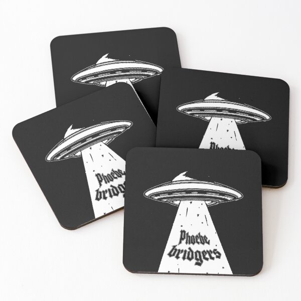Item preview, PHOEBE BRIDGERS UFO Black and White designed and sold by EigengrauART.