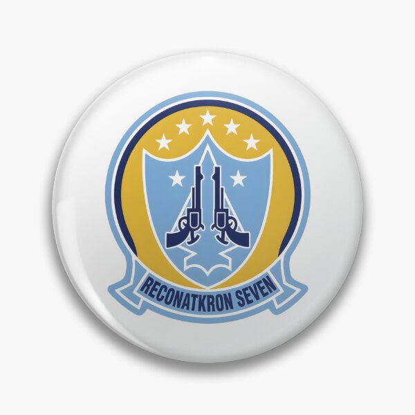 Item preview, United States Navy RVAH-7 "Peacemakers" Reconnaissance Attack Squadron Patch designed and sold by CharlieDesings.