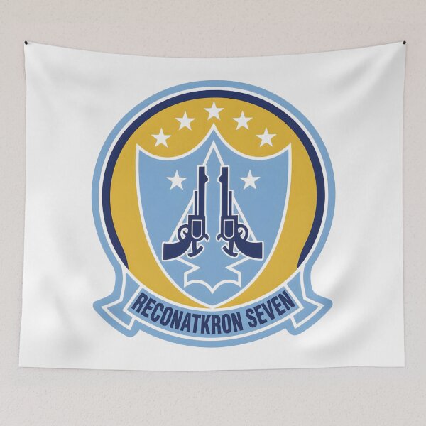 Item preview, United States Navy RVAH-7 "Peacemakers" Reconnaissance Attack Squadron Patch designed and sold by CharlieDesings.