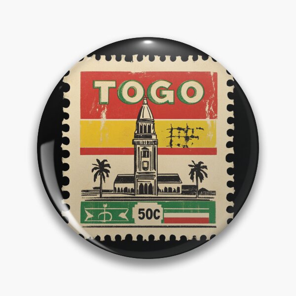 Item preview, Togo Vintage Postage Stamp - Independence Monument designed and sold by tiigerdad.