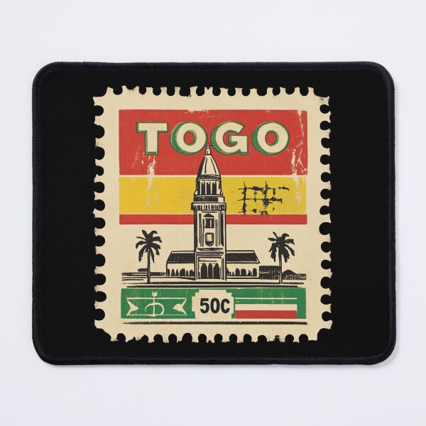 Item preview, Togo Vintage Postage Stamp - Independence Monument designed and sold by tiigerdad.