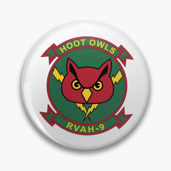 Item preview, United States Navy RVAH-9 "Hoot Owls" Reconnaissance Attack Squadron Patch designed and sold by CharlieDesings.