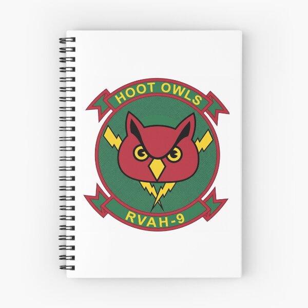 Item preview, United States Navy RVAH-9 "Hoot Owls" Reconnaissance Attack Squadron Patch designed and sold by CharlieDesings.