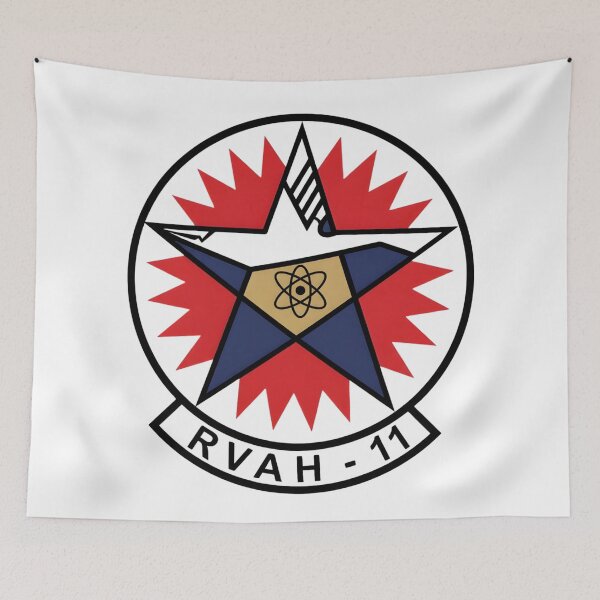 Item preview, United States Navy RVAH-11 "Checkertails" Reconnaissance Attack Squadron Patch designed and sold by CharlieDesings.