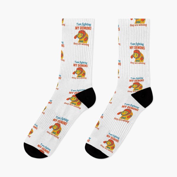 Item preview, Fighting My Demons Retro Boxing Dog — Funny Relatable Quote Illustration designed and sold by Colorful-Garden.