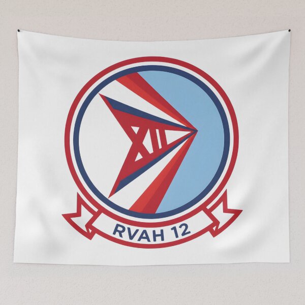 Item preview, United States Navy RVAH-12 "Speartips" Reconnaissance Attack Squadron Patch designed and sold by CharlieDesings.
