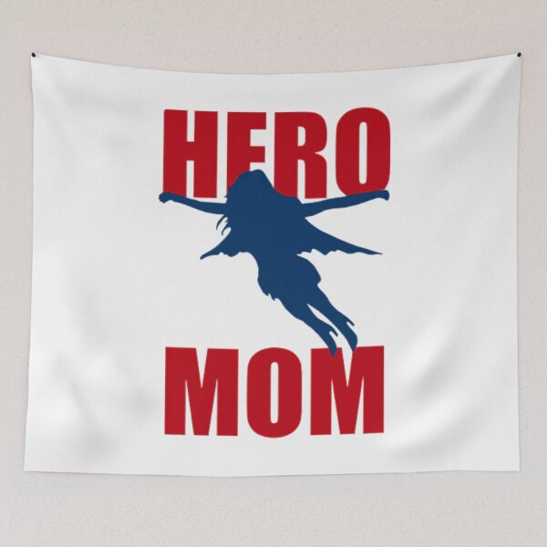 Item preview, Hero Mom Superhero Mother’s Day Vintage Style T-Shirt Design designed and sold by LegendsOfLife37.
