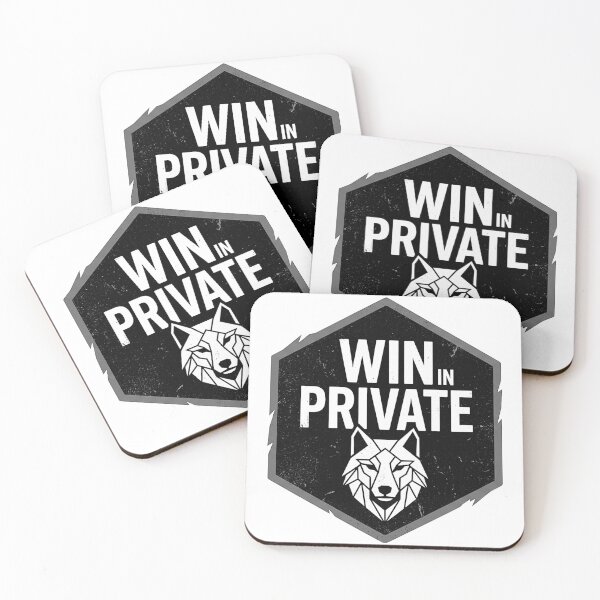 Item preview, Win In Private Motivational Wolf Geometric Design designed and sold by No Excuses .