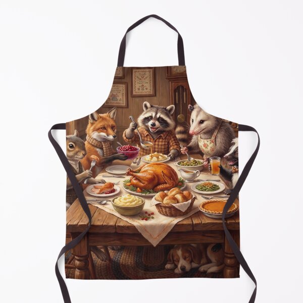 Item preview, Forest Friends Thanksgiving Feast designed and sold by graficsfx.