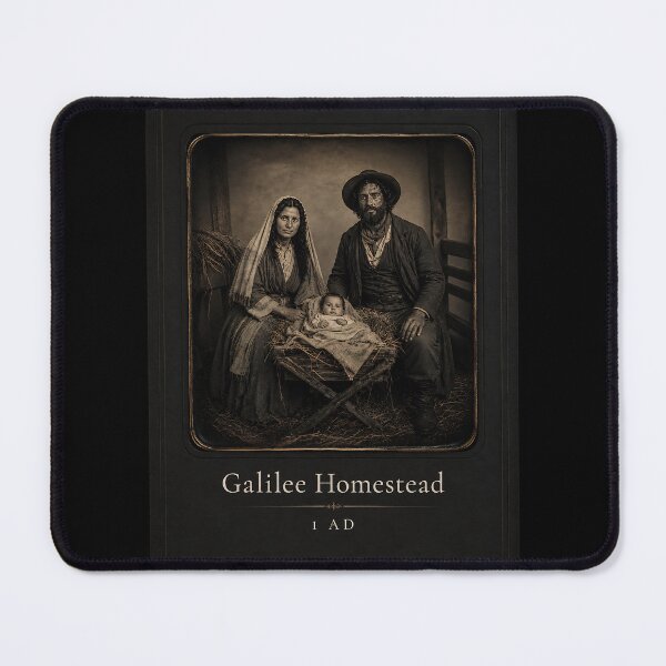 Item preview, Galilee Homestead 1 AD Vintage Holy Family Daguerreotype designed and sold by Alt Christian.