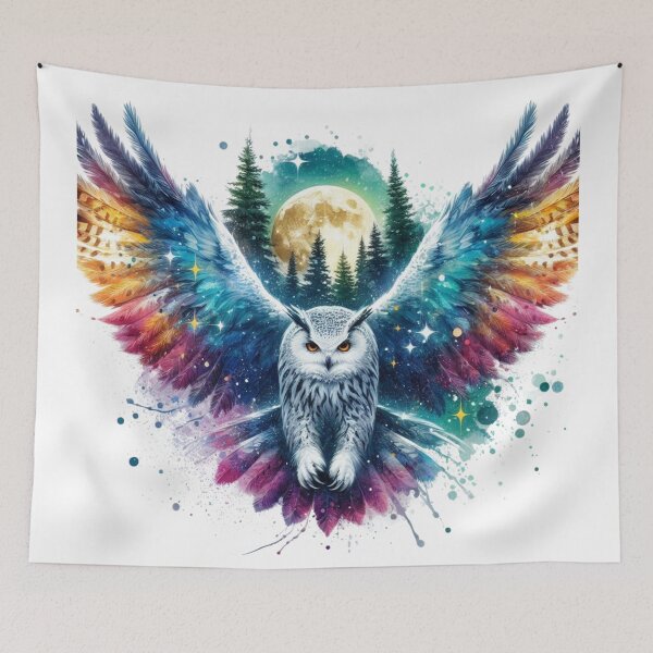Item preview, Owl Under Full Moon designed and sold by EdicrisR.