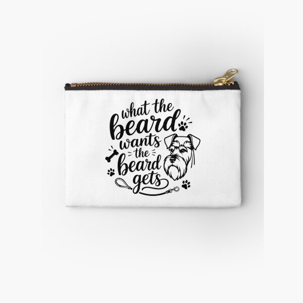 Item preview, What The Beard Wants Schnauzer Dog Mom Dad designed and sold by AntiqueImages.