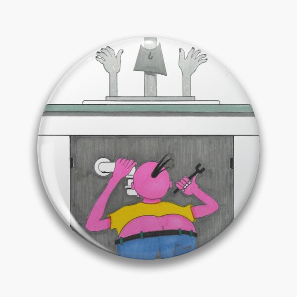 Item preview, I Love My Plumber  designed and sold by morbidcandyboutique .