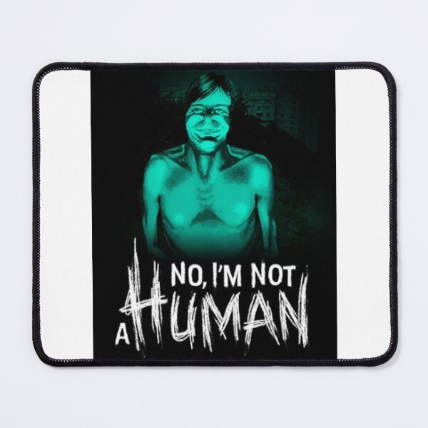 Item preview, NO IM NOT A HUMAN (INDIE HORROR VIDEO GAME POSTER) designed and sold by Python Designs .