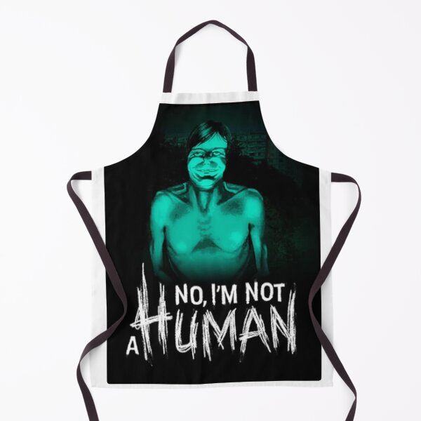 Item preview, NO IM NOT A HUMAN (INDIE HORROR VIDEO GAME POSTER) designed and sold by Python Designs .