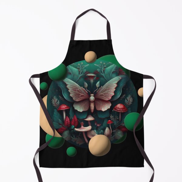 Item preview, Mystical Moth Garden Gothic Nature Aesthetic designed and sold by Szpaku desart .