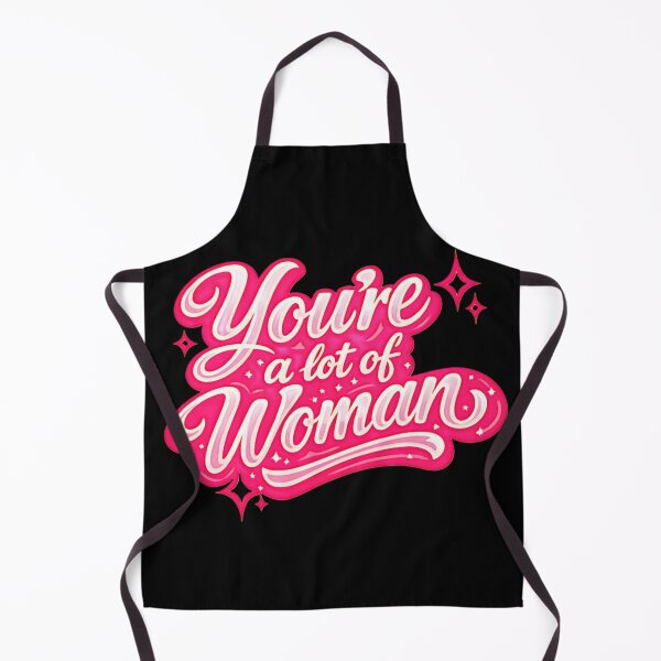 Item preview, You’re A Lot Of Woman Camp Glam Sticker designed and sold by ArcanePrintsxo.