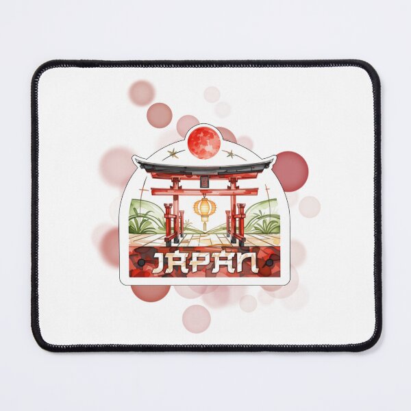 Item preview, Japan Postage Stamp with Torii Gate Travel Design designed and sold by iamKRUK.