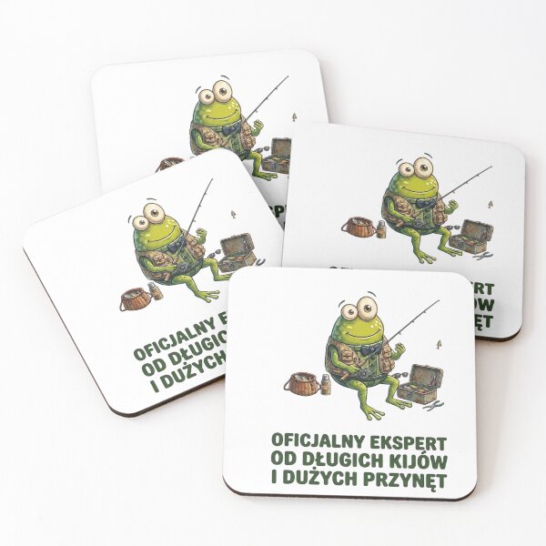 Item preview, Oficjalny Ekspert - Śmieszna Żaba Wędkarz - Polish Fishing Humor designed and sold by Rightstudio1.