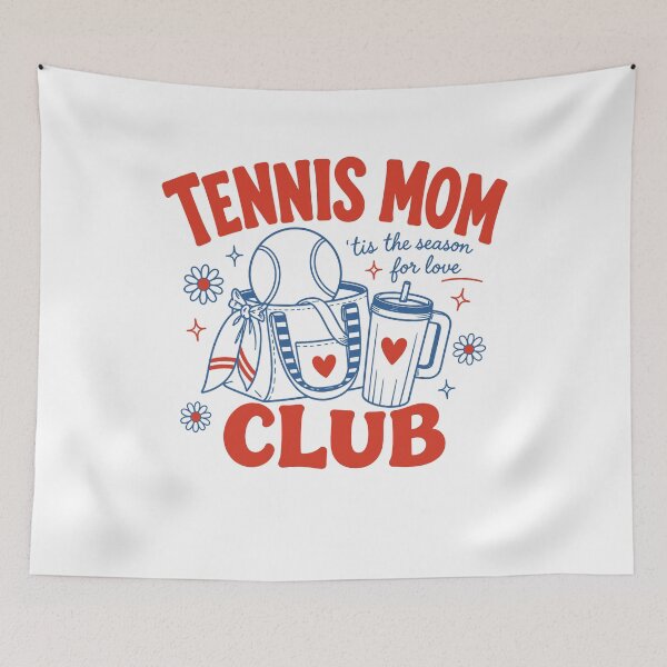 Artikelvorschau, Tennis-Mütter-Club, Sportmutter, Muttertag entworfen und verkauft von gunaone-design.