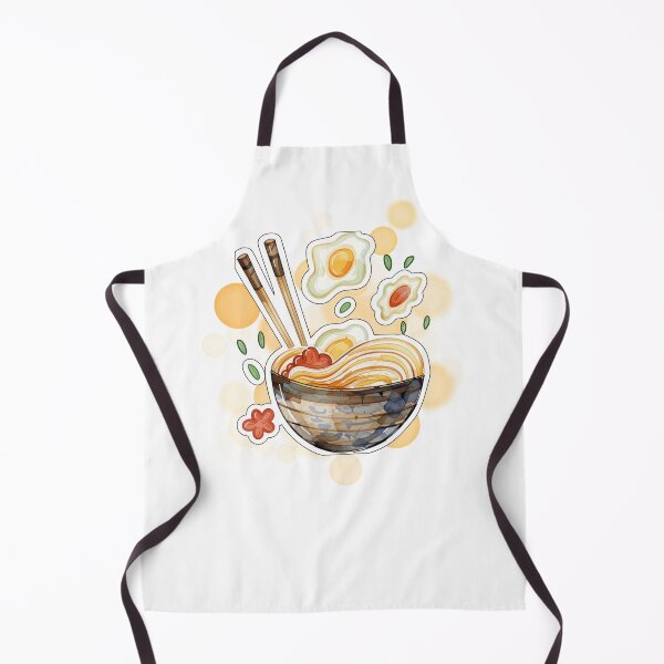 Item preview, Japanese Ramen Bowl with Chopsticks Cute Food Design designed and sold by iamKRUK.