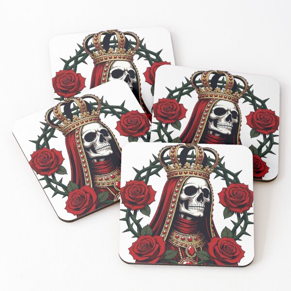 Item preview, Santa Muerte Gold Crown designed and sold by Bluesax.