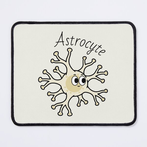 Item preview, Cute Astrocyte - Cute cells designed and sold by MicroMarket.