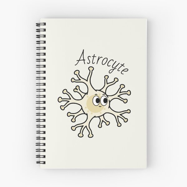 Item preview, Cute Astrocyte - Cute cells designed and sold by MicroMarket.