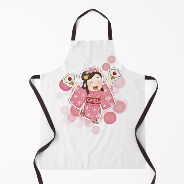 Item preview, Japanese Woman in Kimono with Fans and Japan Flag Design designed and sold by iamKRUK.
