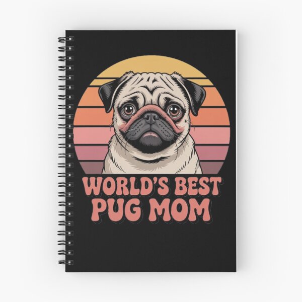 Item preview, Dog Pet Owner Art Design World Best Pug Mom designed and sold by fantasticdesign.