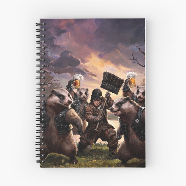 Item preview, Chimney Sweep with Beer-Drinking Badgers designed and sold by HabitableMoons.