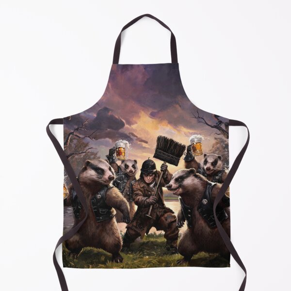 Item preview, Chimney Sweep with Beer-Drinking Badgers designed and sold by HabitableMoons.