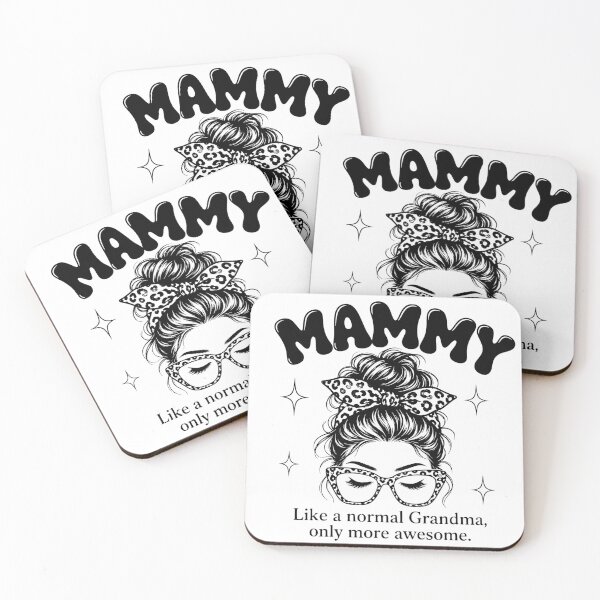Item preview, Mammy Like A Normal Grandma Only More Awesome Leopard Glasses designed and sold by CutOutIdols.