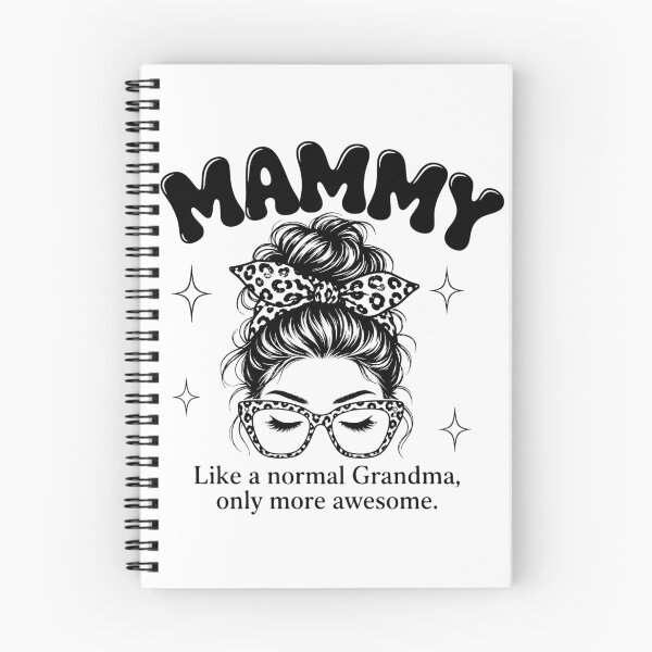 Item preview, Mammy Like A Normal Grandma Only More Awesome Leopard Glasses designed and sold by CutOutIdols.