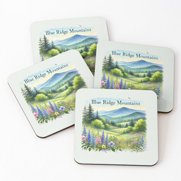 Item preview, Blue Ridge Mountains Springtime  designed and sold by SalterDesigns.