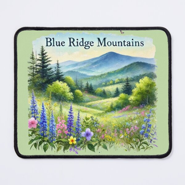 Item preview, Blue Ridge Mountains Springtime designed and sold by SalterDesigns.