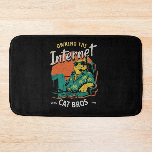 Item preview, The Cat Who Owned the Internet designed and sold by AntiqueImages.