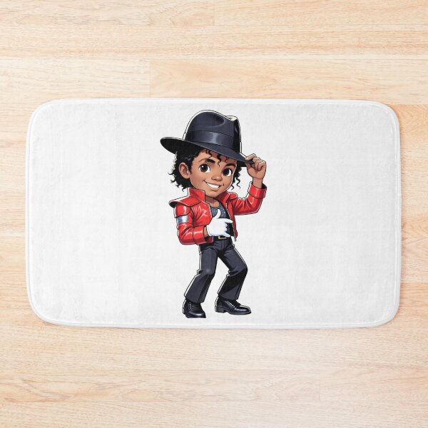 Item preview, Cute Chibi Michael Jackson Sticker – Kids Thriller Jacket Cartoon designed and sold by ExploreAura Studio.