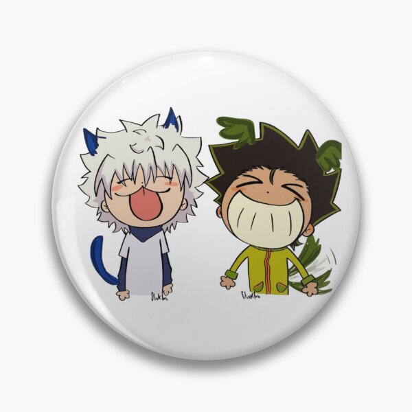 Artikelvorschau, Neko Gon und Killua verspieltes Chibi entworfen und verkauft von Snowdog-Art.